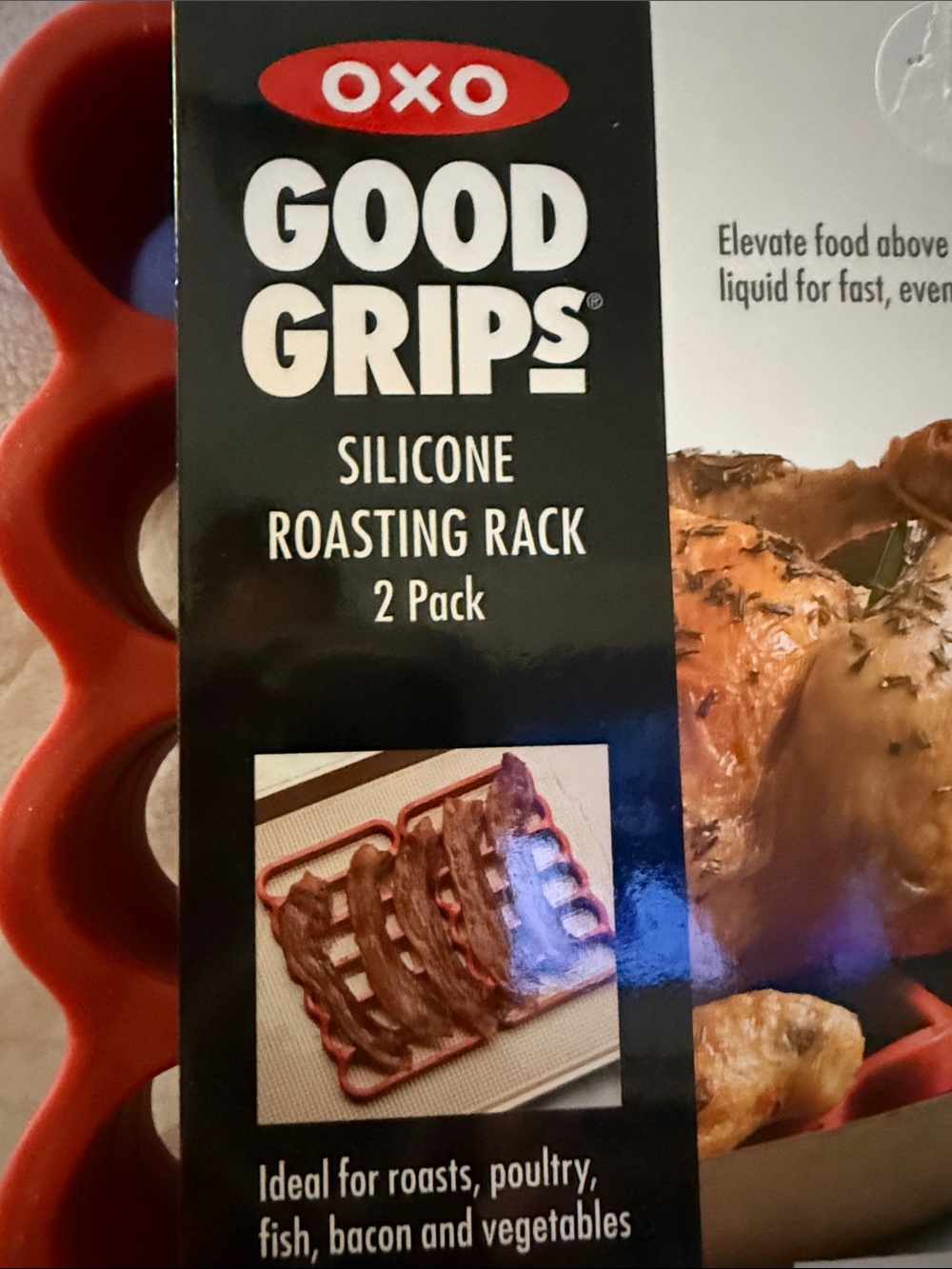 New OXO Good Grips silicone Roasting Rack